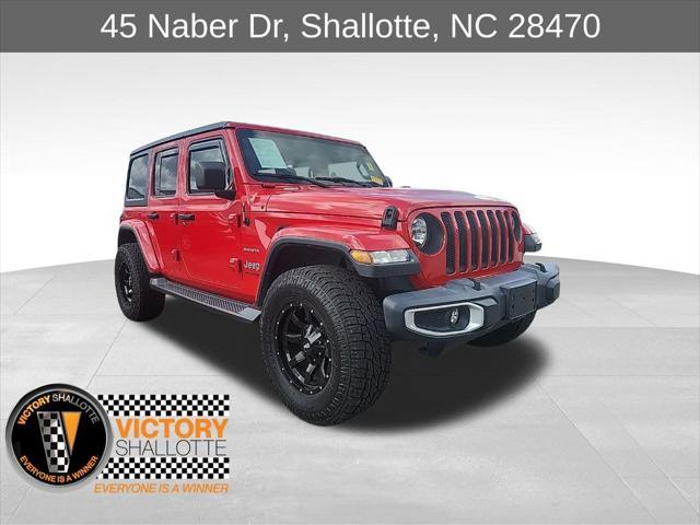 used 2020 Jeep Wrangler Unlimited car, priced at $28,600