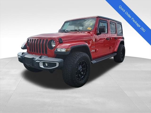 used 2020 Jeep Wrangler Unlimited car, priced at $28,600