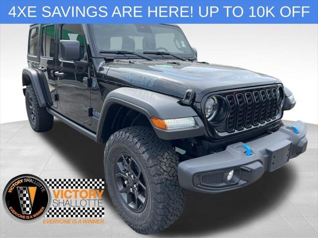 new 2024 Jeep Wrangler 4xe car, priced at $47,700