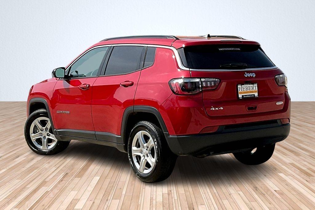 used 2023 Jeep Compass car, priced at $23,999