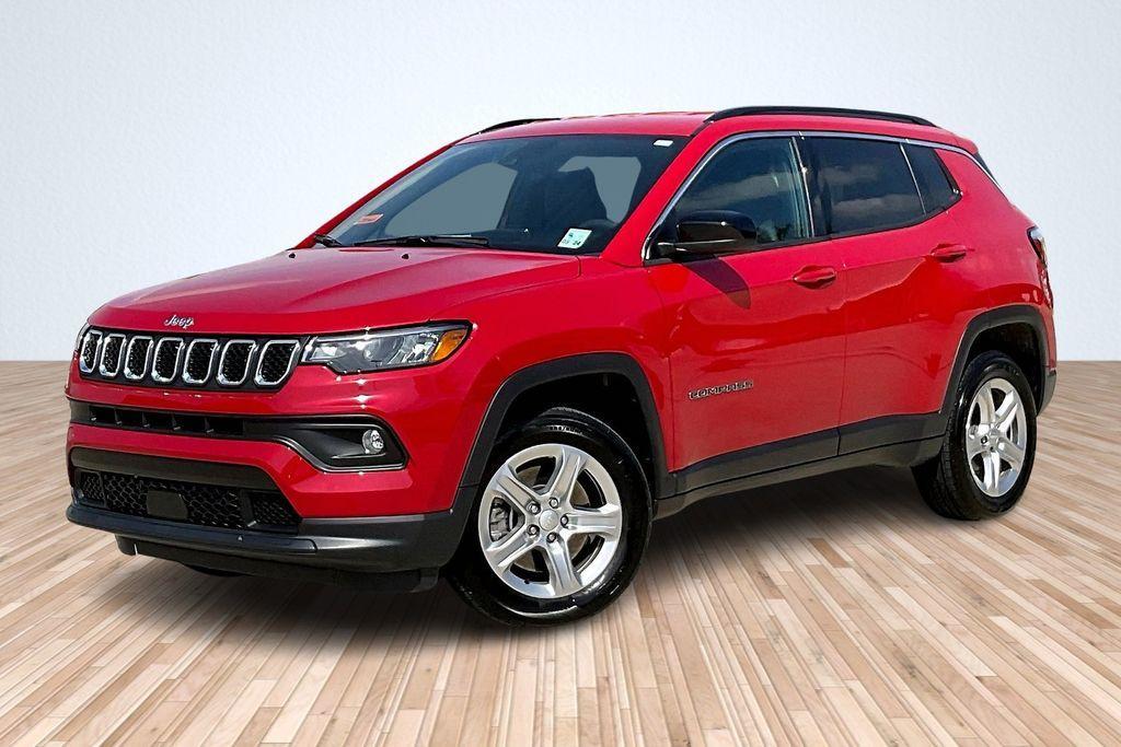 used 2023 Jeep Compass car, priced at $25,499