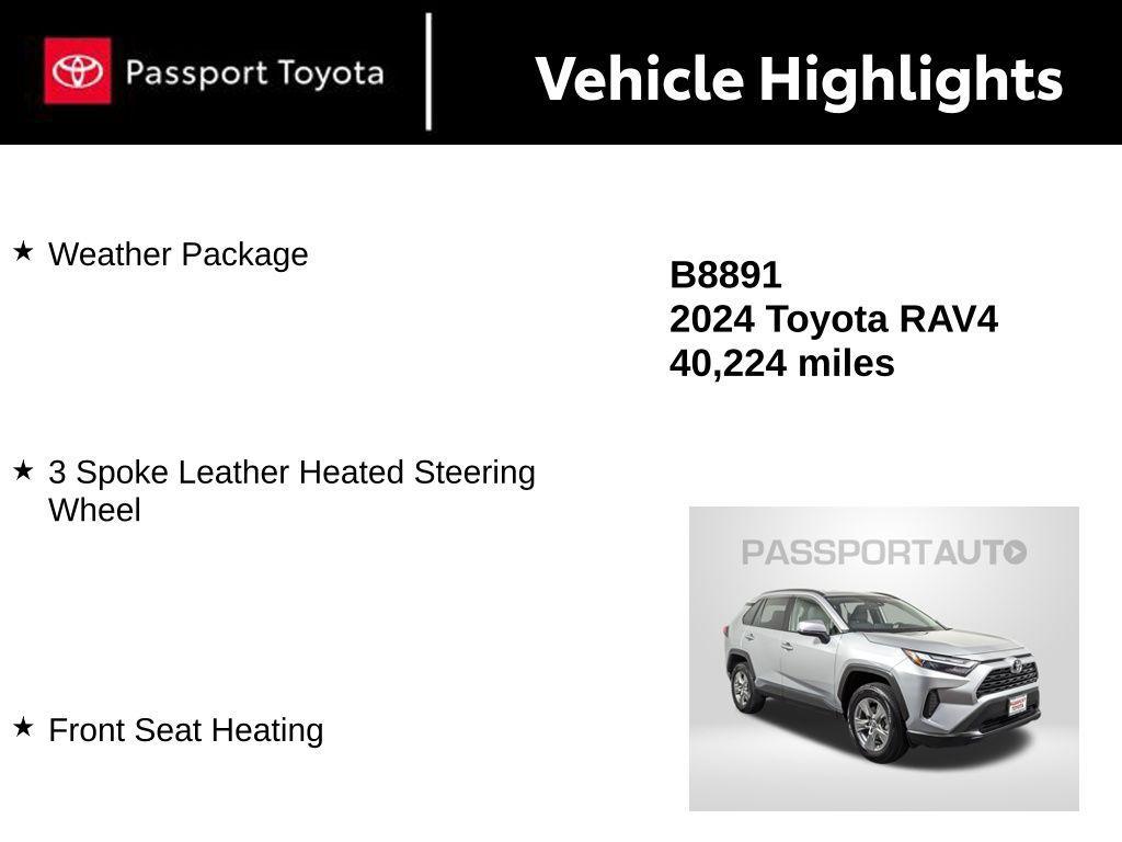 used 2024 Toyota RAV4 car, priced at $29,984