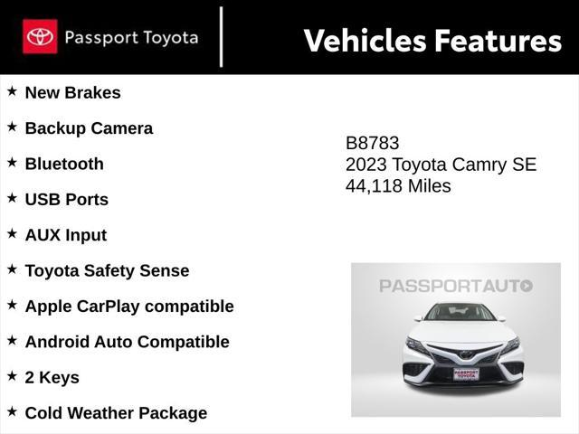 used 2023 Toyota Camry car, priced at $26,000