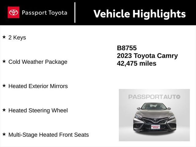 used 2023 Toyota Camry car, priced at $26,973