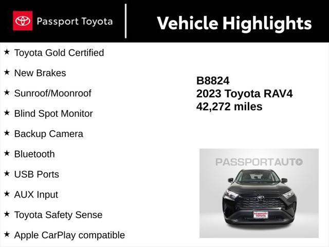 used 2023 Toyota RAV4 car, priced at $29,757
