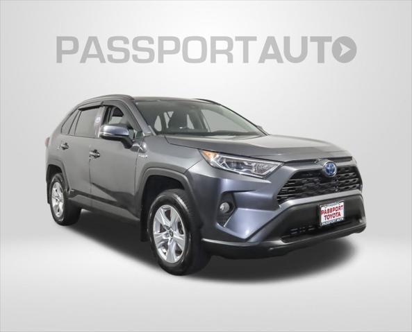 used 2021 Toyota RAV4 Hybrid car, priced at $25,743