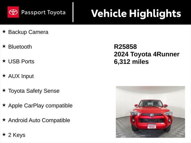 used 2024 Toyota 4Runner car, priced at $41,388