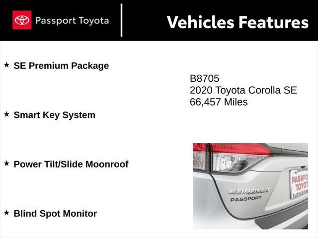 used 2020 Toyota Corolla car, priced at $18,490
