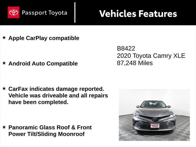 used 2020 Toyota Camry car, priced at $19,492