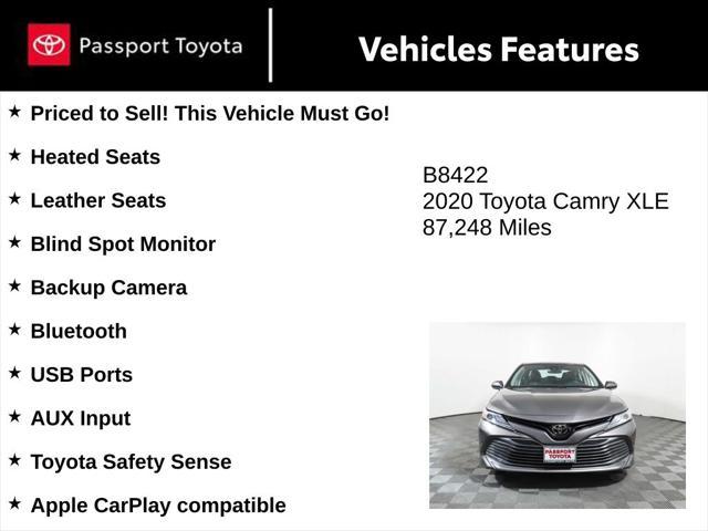 used 2020 Toyota Camry car, priced at $20,872