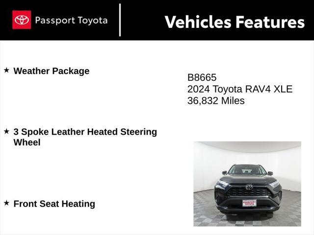 used 2024 Toyota RAV4 car, priced at $29,902