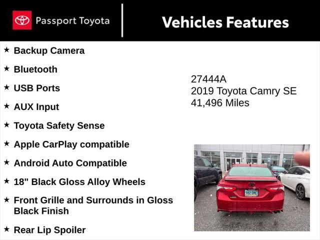 used 2019 Toyota Camry car, priced at $20,774