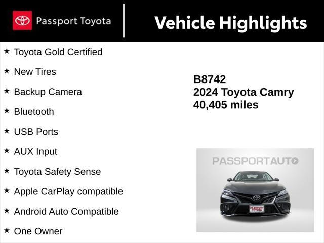 used 2024 Toyota Camry car, priced at $25,765