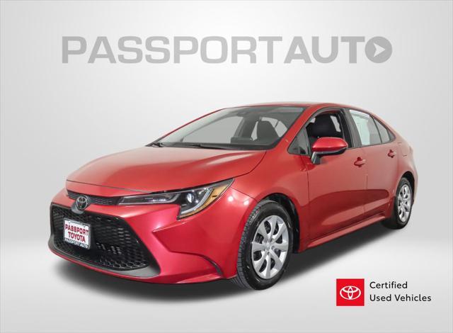 used 2021 Toyota Corolla car, priced at $18,512