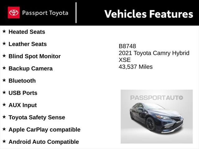 used 2021 Toyota Camry car, priced at $29,928