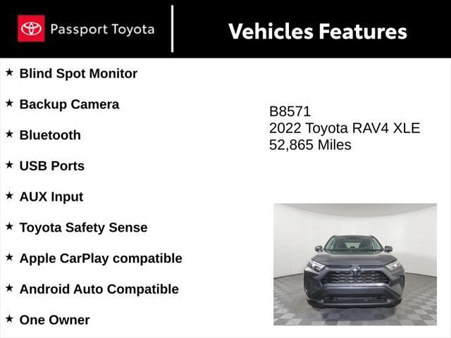 used 2022 Toyota RAV4 car, priced at $25,880