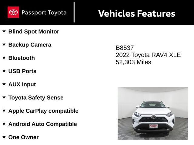 used 2022 Toyota RAV4 car, priced at $25,600