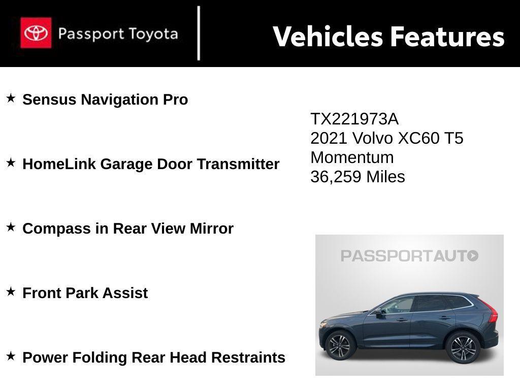 used 2021 Volvo XC60 car, priced at $26,768