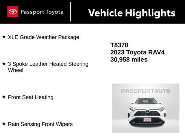 used 2023 Toyota RAV4 car, priced at $29,667