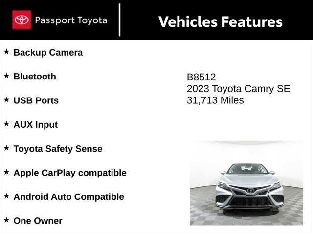 used 2023 Toyota Camry car, priced at $23,465