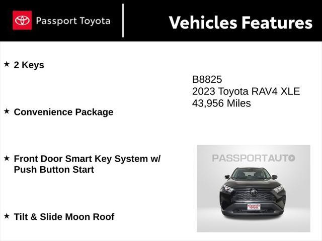 used 2023 Toyota RAV4 car, priced at $28,892