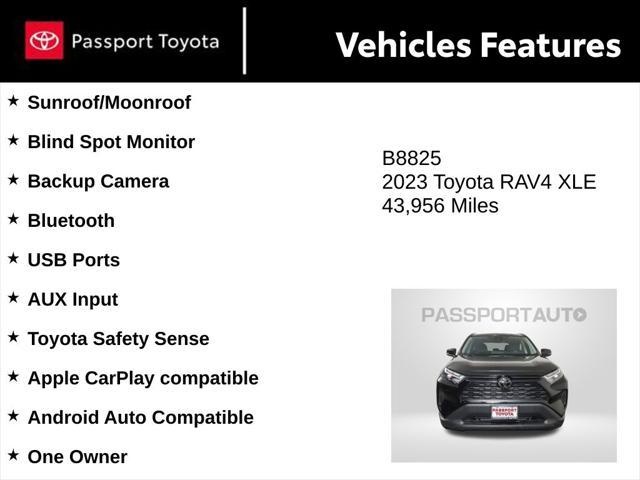 used 2023 Toyota RAV4 car, priced at $28,892