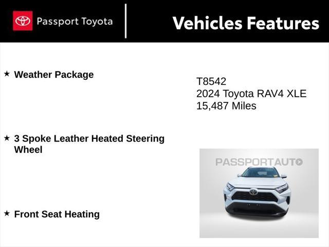 used 2024 Toyota RAV4 car, priced at $32,661