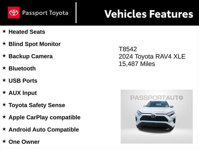 used 2024 Toyota RAV4 car, priced at $32,661