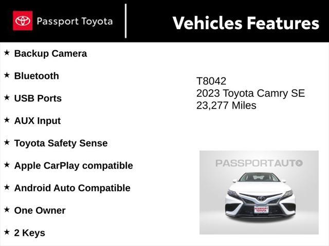 used 2023 Toyota Camry car, priced at $23,917