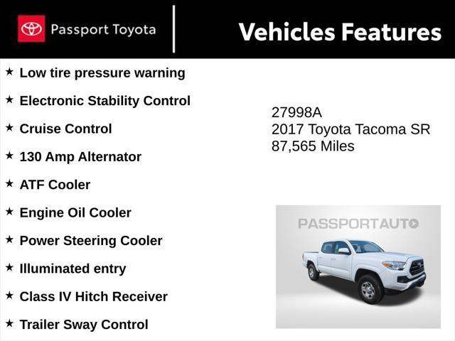 used 2017 Toyota Tacoma car, priced at $26,000