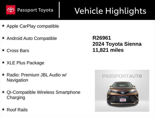 used 2024 Toyota Sienna car, priced at $45,990