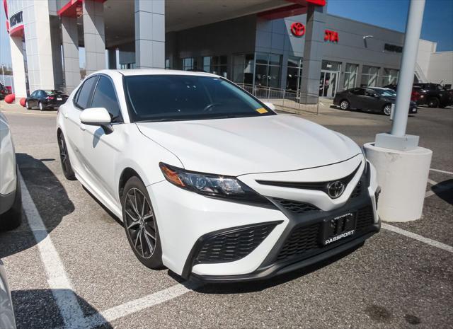 used 2021 Toyota Camry car, priced at $20,215