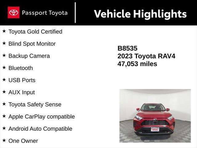 used 2023 Toyota RAV4 car, priced at $27,608