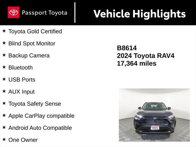 used 2024 Toyota RAV4 car, priced at $31,200