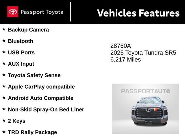 used 2025 Toyota Tundra car, priced at $48,341