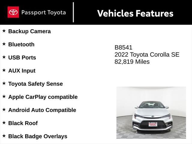 used 2022 Toyota Corolla car, priced at $18,417