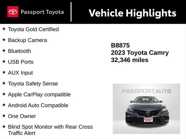 used 2023 Toyota Camry car, priced at $27,409
