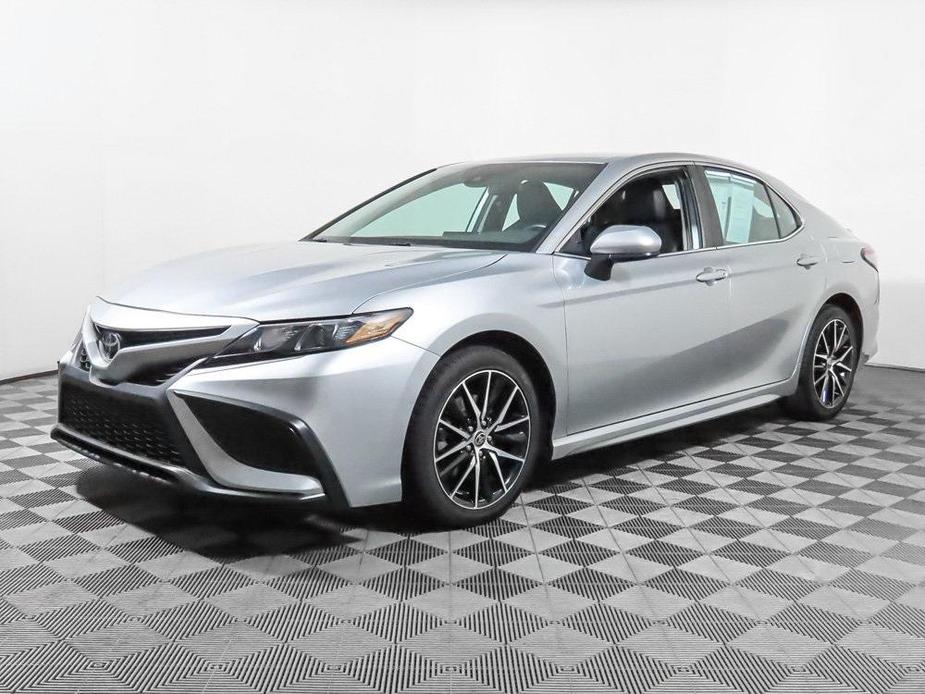 used 2021 Toyota Camry car, priced at $20,427