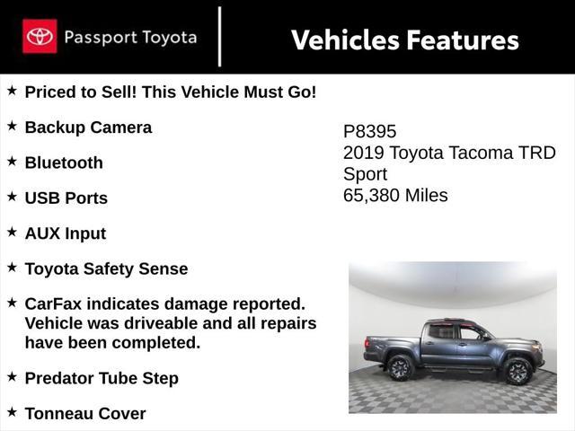 used 2019 Toyota Tacoma car, priced at $29,731