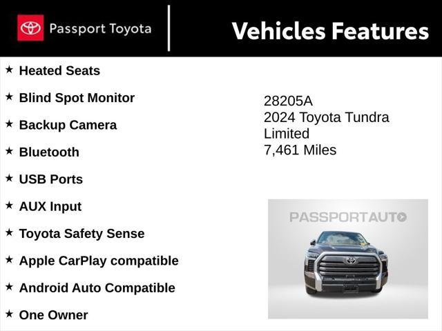 used 2024 Toyota Tundra car, priced at $56,497