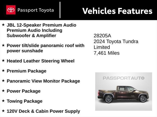 used 2024 Toyota Tundra car, priced at $54,152