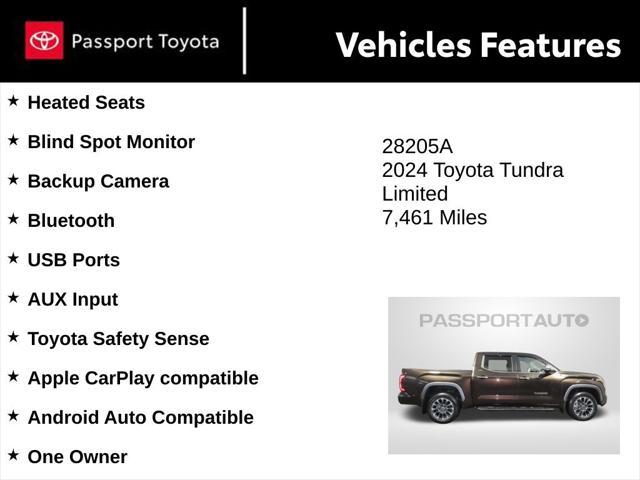 used 2024 Toyota Tundra car, priced at $54,152