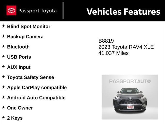 used 2023 Toyota RAV4 car, priced at $29,364
