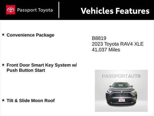 used 2023 Toyota RAV4 car, priced at $29,364