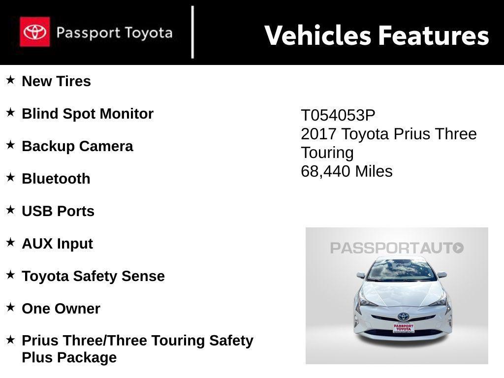 used 2017 Toyota Prius car, priced at $18,300