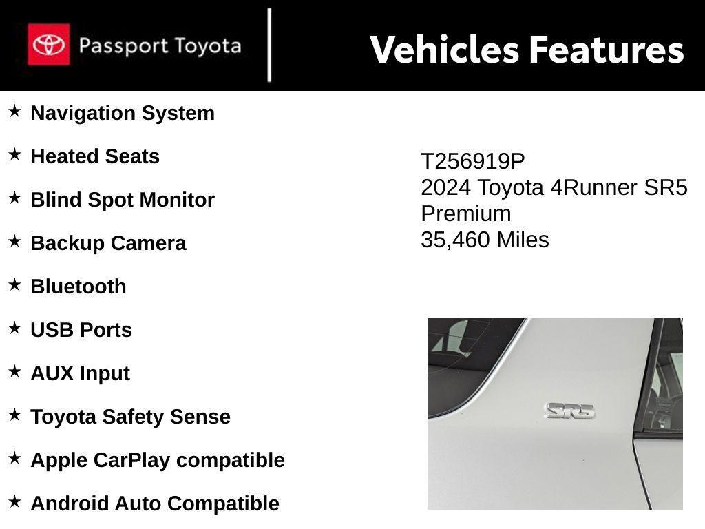 used 2024 Toyota 4Runner car, priced at $43,858