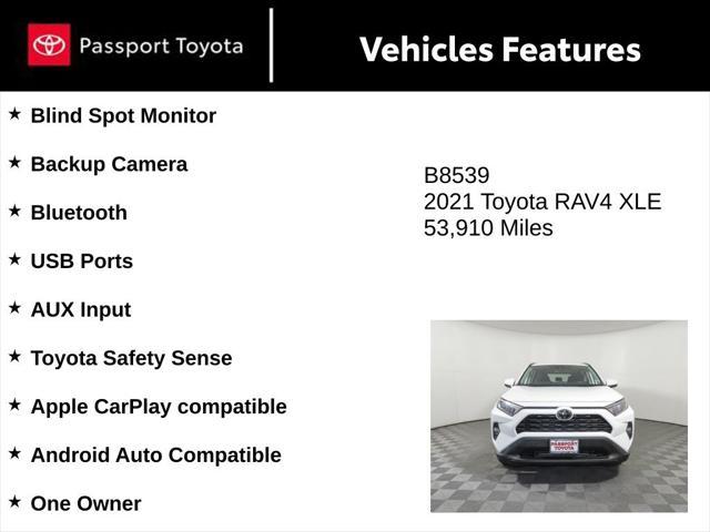 used 2021 Toyota RAV4 car, priced at $24,930