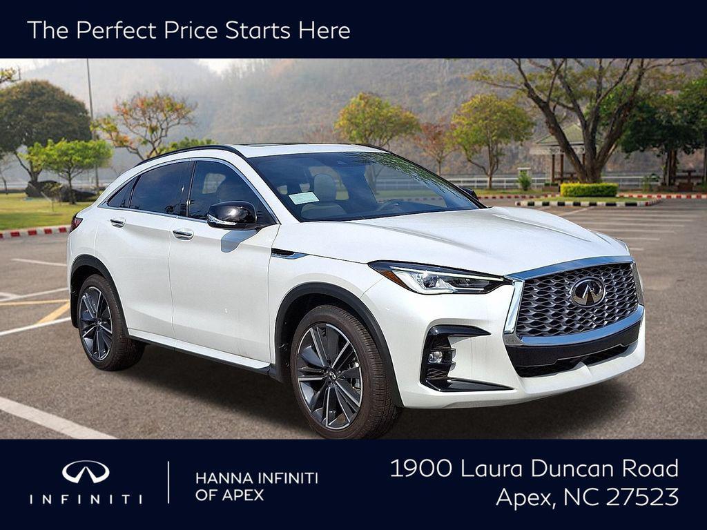 new 2025 INFINITI QX55 car, priced at $47,521