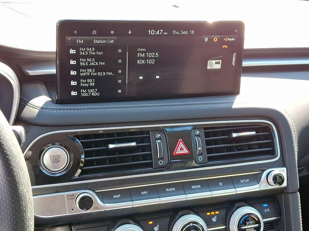 used 2023 Genesis G70 car, priced at $29,178