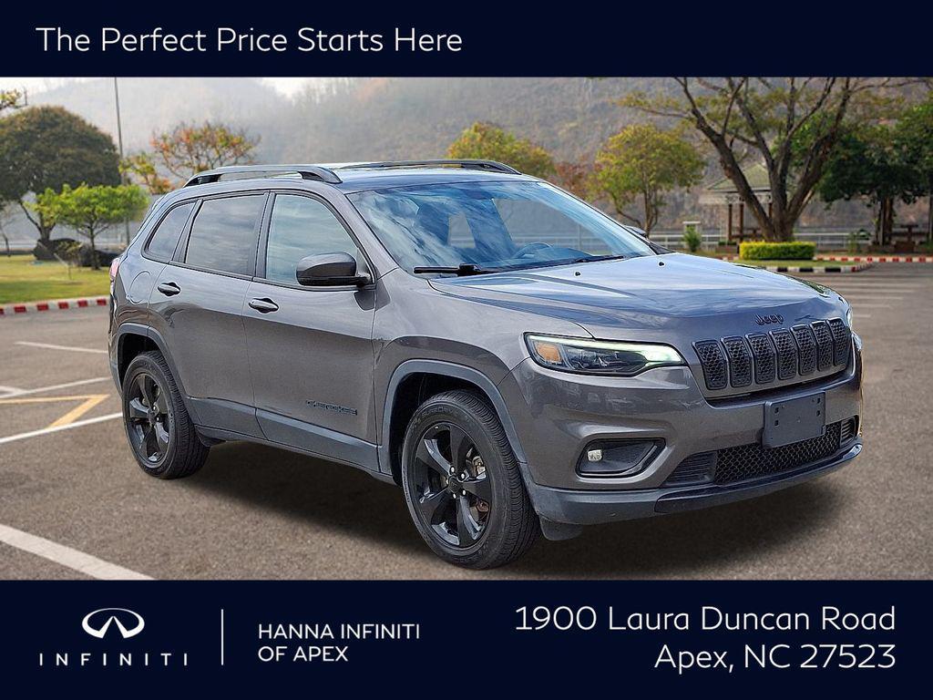 used 2020 Jeep Cherokee car, priced at $19,385